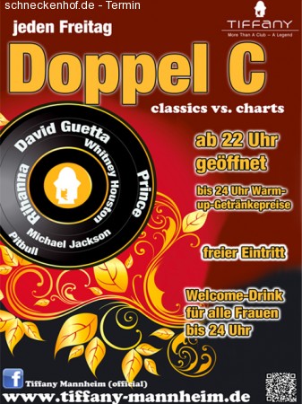 Doppel C - Charts vs. Classics Werbeplakat