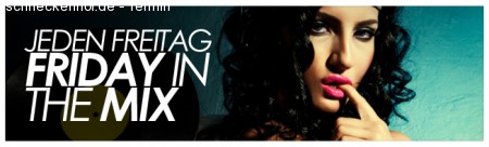 FRIDAY in the MIX - DJ M-Lance Werbeplakat