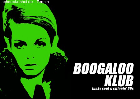 Boogaloo Klub Werbeplakat