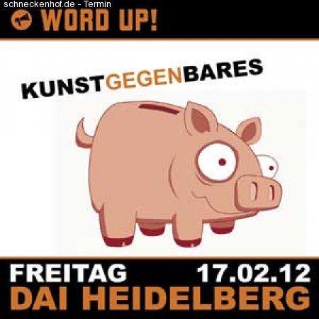 Kunst gegen Bares Werbeplakat