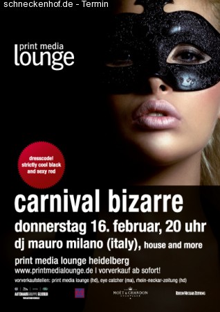 carnival bizarre Werbeplakat