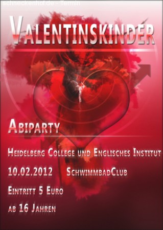 Valentinskinder Werbeplakat