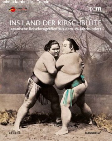 Ins Land Der Kirschblüte Werbeplakat