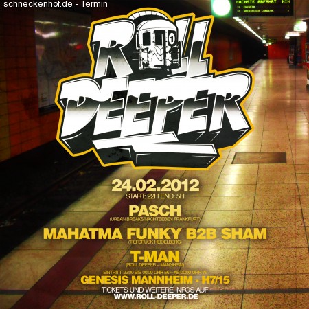 Roll-Deeper Werbeplakat