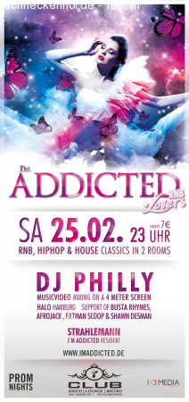 I'm Addicted - RnB Lovers Werbeplakat