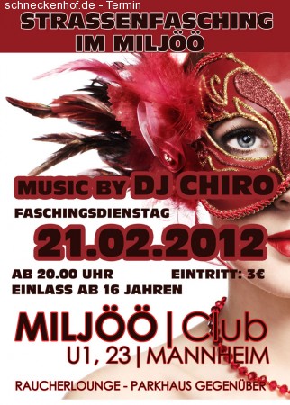 Mannheimer Strassenfasching Werbeplakat