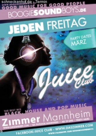 University Juice Werbeplakat