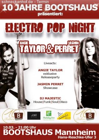 10 Jahre Bootshaus Werbeplakat