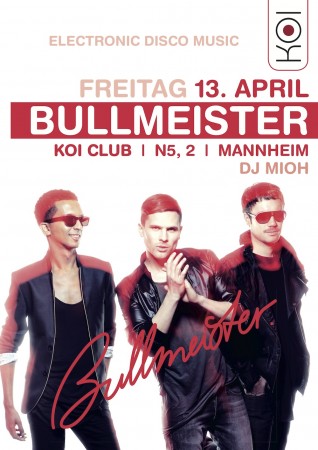 Bullmeister Werbeplakat