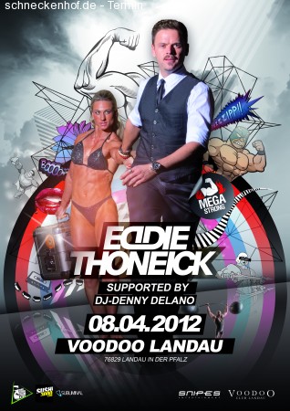 Eddie Thoneick Live@voodoo Werbeplakat