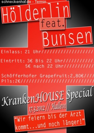 Krankenhouse Special Werbeplakat