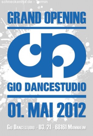 Grand Opening Werbeplakat