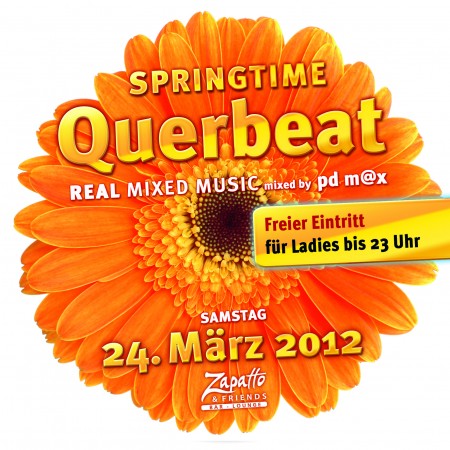 Querbeat- Springtime Edition Werbeplakat
