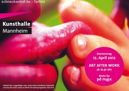 ART AfterWork - Clubbing&Kunst Werbeplakat