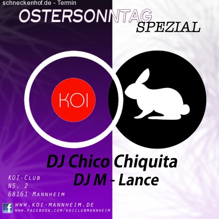 Ostersonntag Spezial Werbeplakat