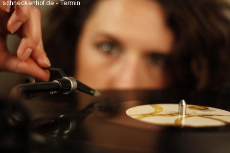 DJane Maxi König @ RIVA Werbeplakat