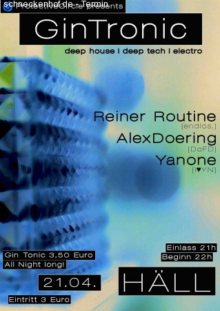 Gin Tronic Werbeplakat