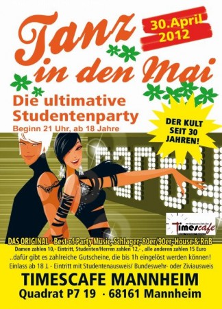 Die Ultimative Studentenparty Werbeplakat