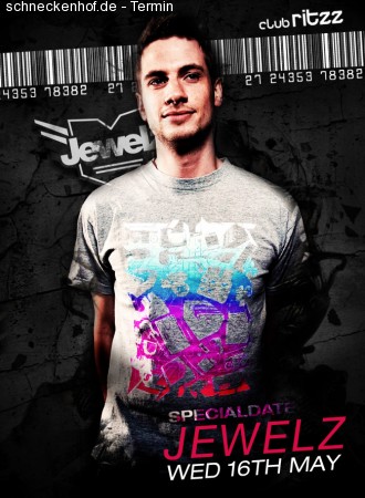 Club Ritzz - Jewelz Werbeplakat