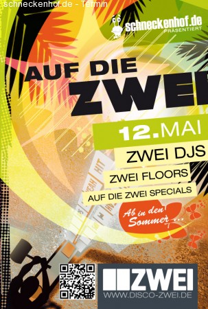 Auf die Zwei, Ab in den Sommer Werbeplakat