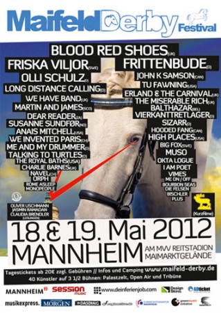 2. Maifeld Derby Werbeplakat