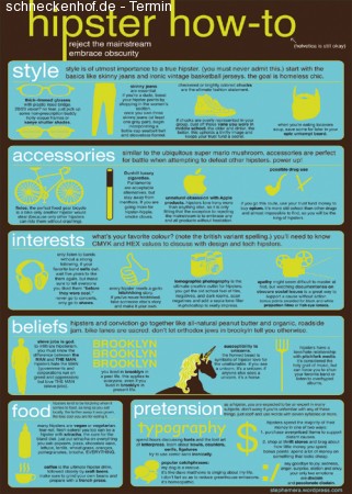 Hipster Trap Werbeplakat