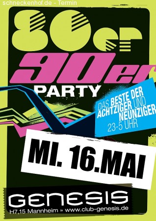 Best of 80s & 90s Werbeplakat