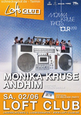 Monika Kruse & andhim Werbeplakat