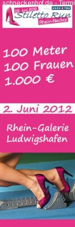 2. Stiletto Run Rhein-Neckar Werbeplakat