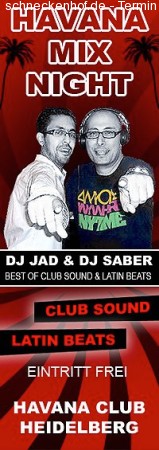 Havana Mix Night Werbeplakat