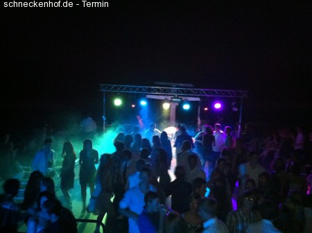 Sommernachtsparty auf d. Rhein Werbeplakat