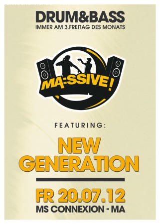 Ma:ssive - New Generation Werbeplakat