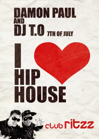 I Love Hip House - Das Origina Werbeplakat