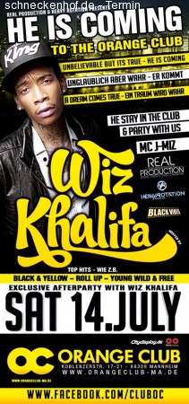 Wiz Khalifa Werbeplakat