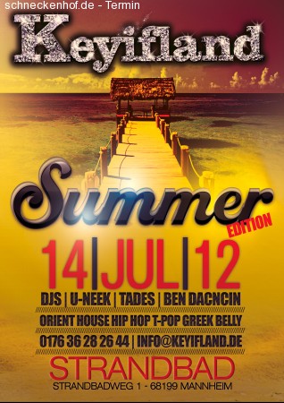 Keyifland - Summer Edition @ S Werbeplakat