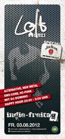 Indie Freitag Werbeplakat