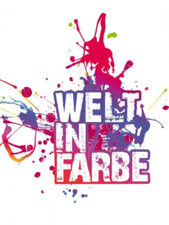 Welt in Farbe Werbeplakat