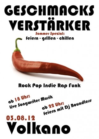 Geschmacksverstärker : Spezial Werbeplakat