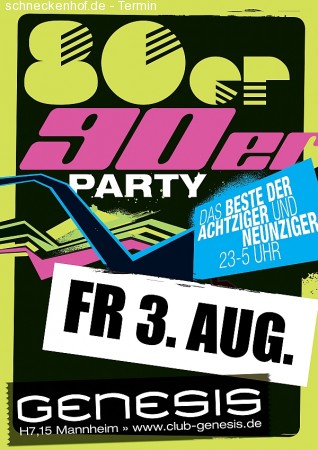 Best of 80s & 90s Werbeplakat