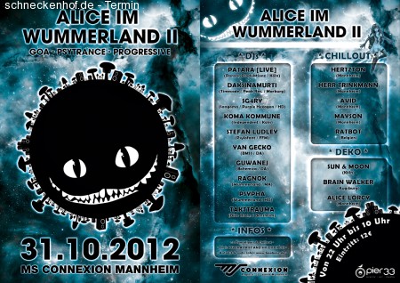 Alice im Wummerland Werbeplakat