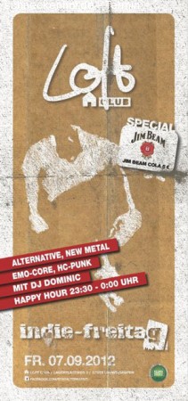 Indie Freitag Werbeplakat