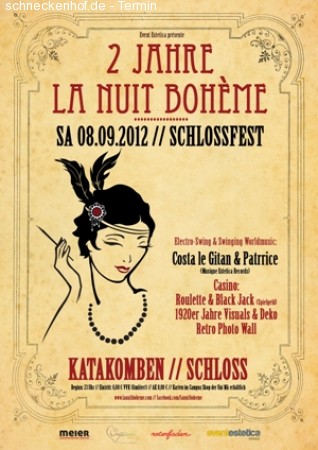 La Nuit Bohème Werbeplakat