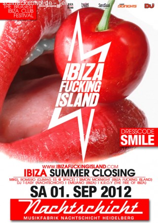 Ibizy Fucking Island Werbeplakat