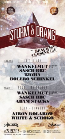 Sturm & Drang Werbeplakat