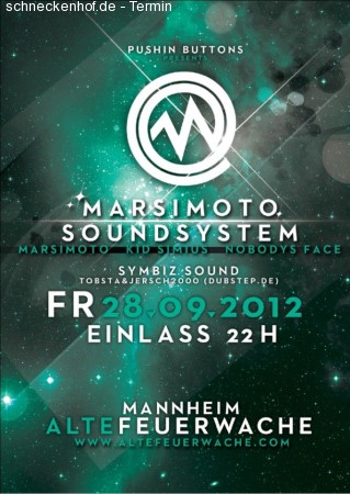 Marsimoto Soundsystem Werbeplakat