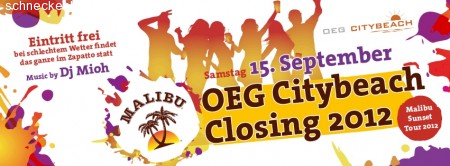 Malibu Sunset Tour 2012 Werbeplakat