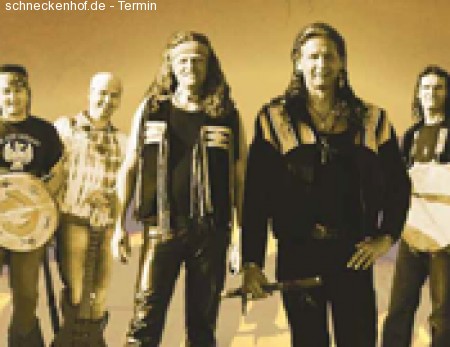 Big City Indians in Concert Werbeplakat