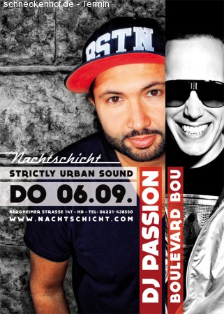 Strictly Urban - DJ Passion Werbeplakat