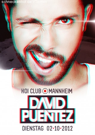 David Puentez @ Koi Werbeplakat