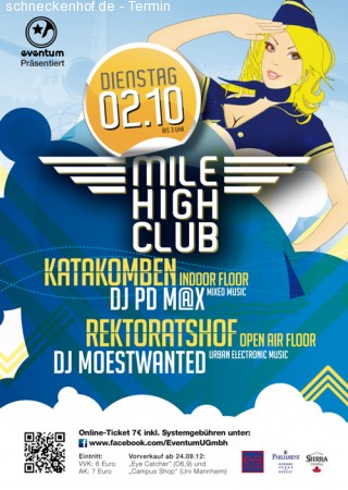 Mile High Club Werbeplakat